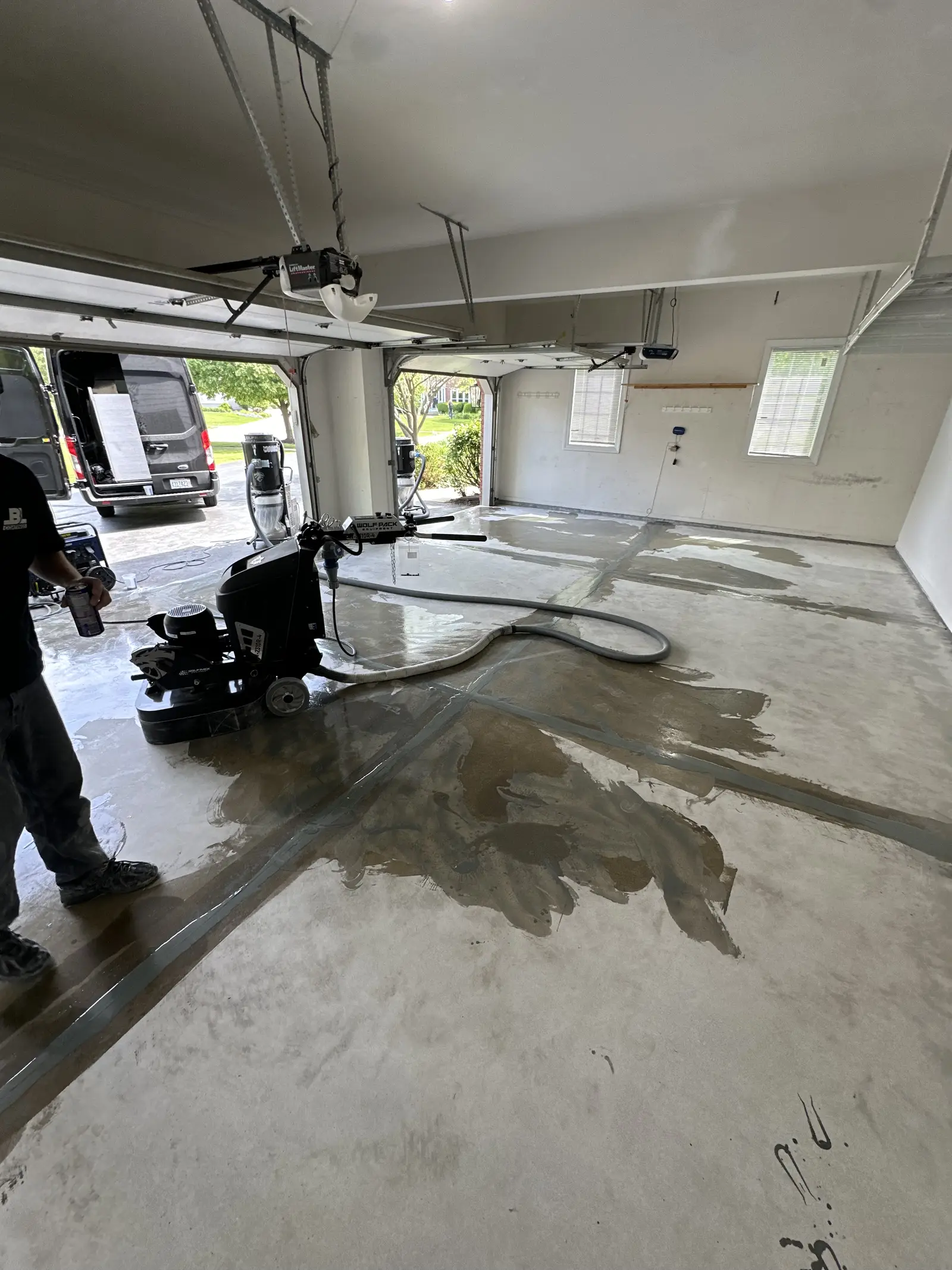 Concrete Restoration installed by Blackline Coatings