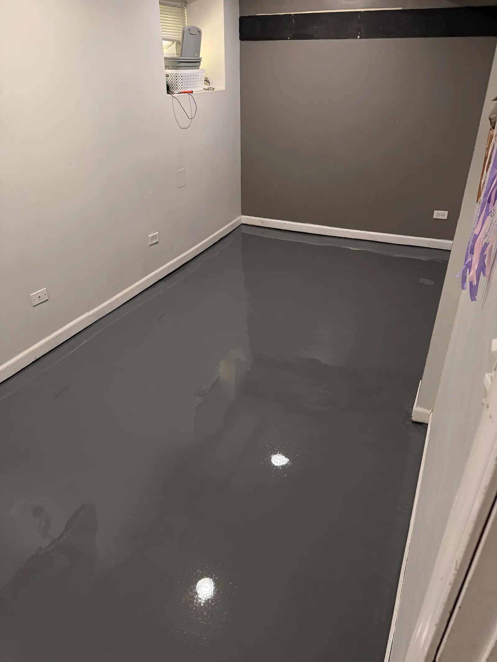 Basement Floor Coatings finished by Blackline Coatings
